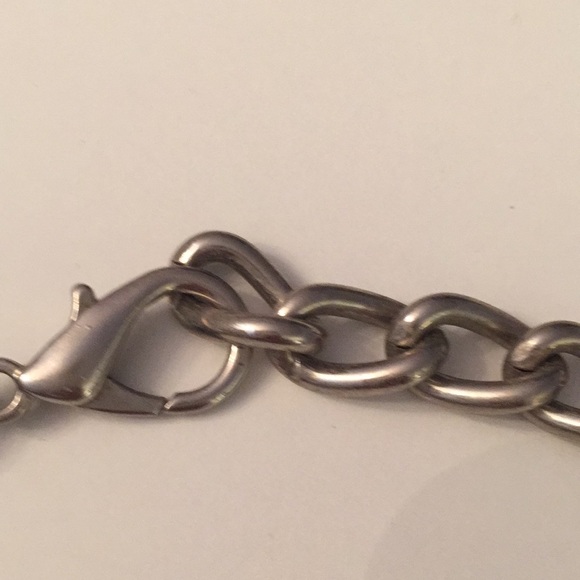 Heart with wings necklace Devil 👿 heart leather - Picture 3 of 8